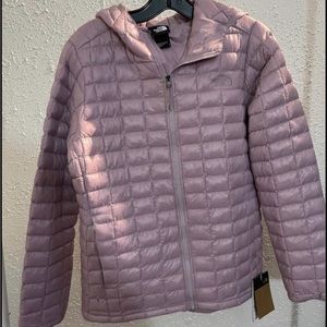 The North Face ThermoBallEco hooded jacket for women - Lavender fog - Size L